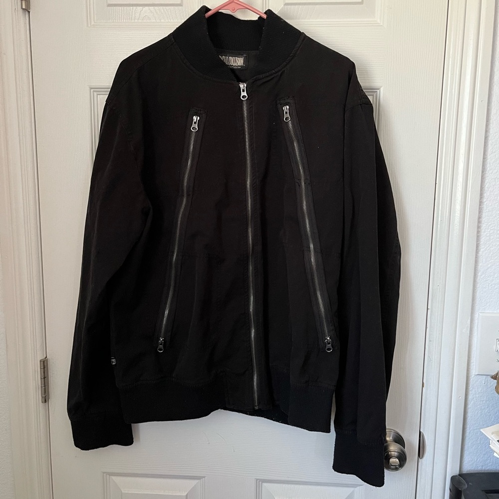 Black men’s jacket xxl goth style